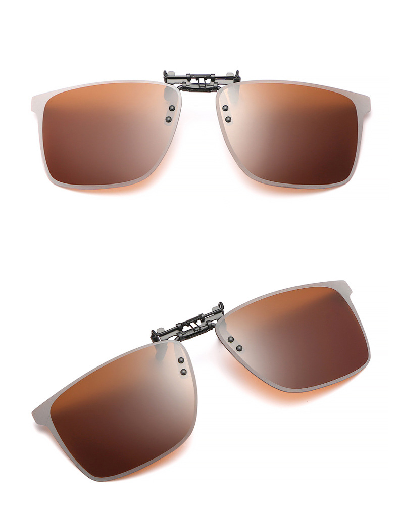 Unisex Polarized Comfortable Driving Fishing Fashion Day Night Sunglasses Clip