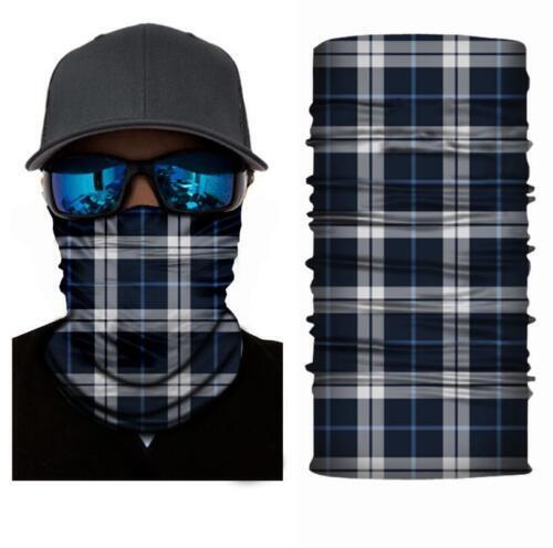 Cycling Camouflage Neck Gaiters Bandanas Fabric Motorcycle Face Masks Sunscreen
