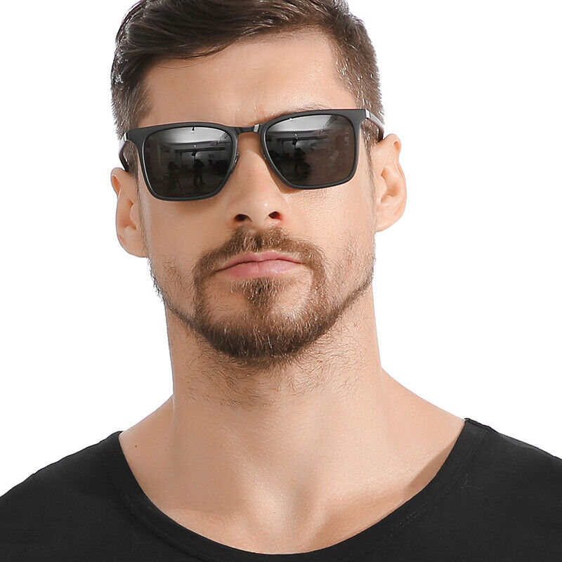 Unisex Anti UV400 Polarized Cool Sport Driving Fishing Eyewear Frame Sunglasses