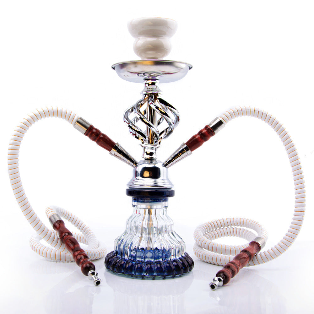 Traditional Gift Collectible One Size 2 Hose Premium Shisha Hookah Complete Set