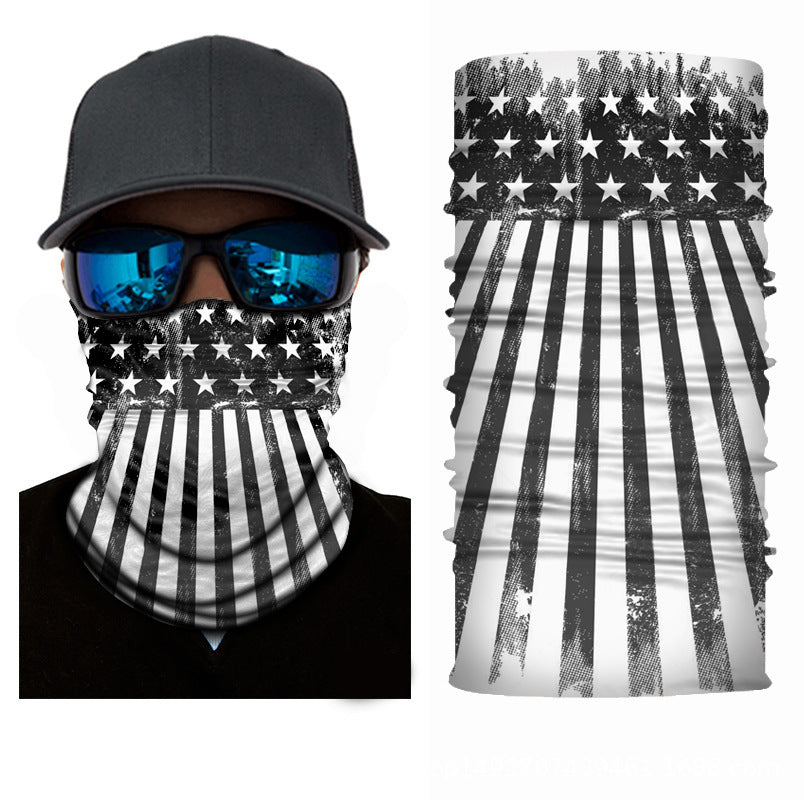Camouflage Neck Gaiters Bandanas Fabric Cycling Motorcycle Fashion Face Masks