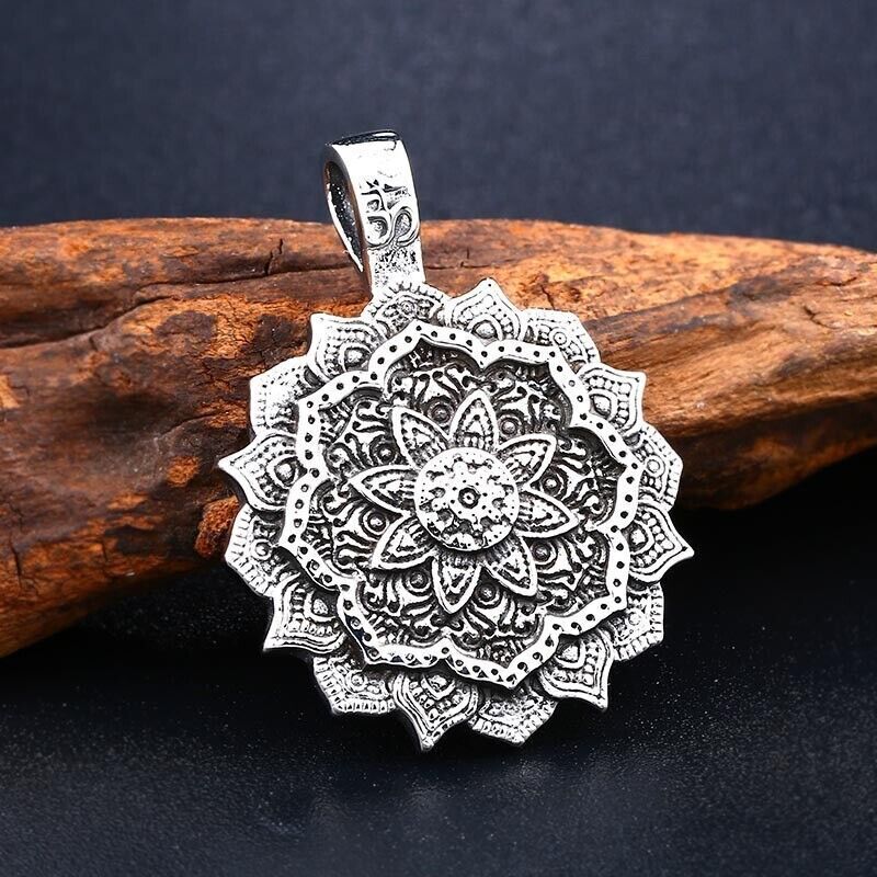 Unisex Mix Theme Stainless Steel Pendant Retro Viking Titanium Punk Necklace