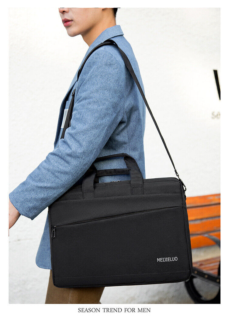 Unisex Waterproof Large Capacity Hand Shoulder Computer Bag Levity Briefcase