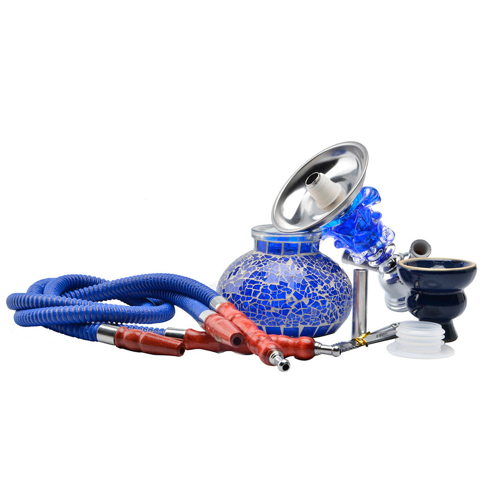 Traditional Gift Collectible One Size 2 Hose Premium Shisha Hookah Complete Set