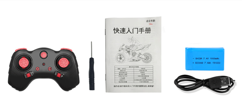 RC Self-Balancing Motorcycle Stunt Stand Remote Control Drift Motorbike Boy Gift