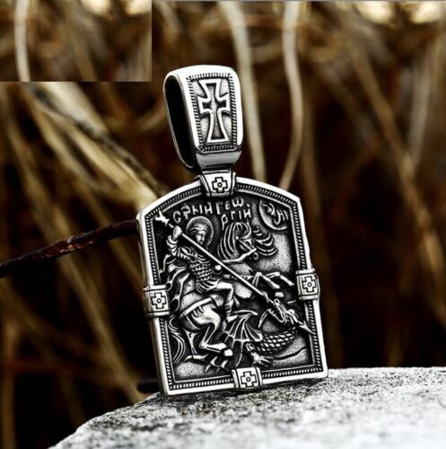 Unisex Mix Theme Retro Punk Vintage Titanium Steel Power Fist Pendant Necklace Gift