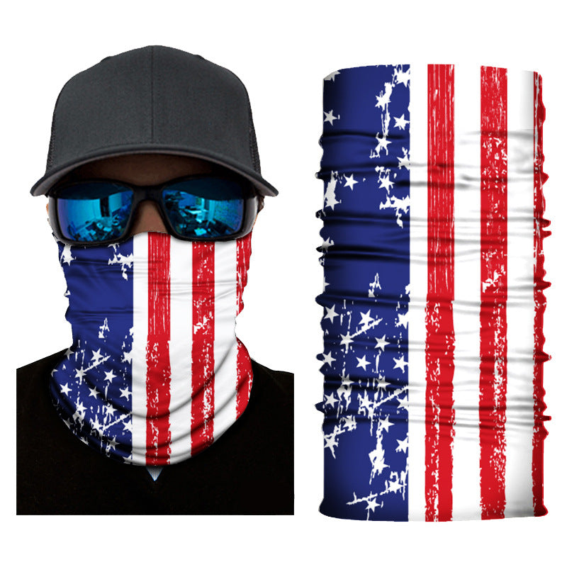 Camouflage Neck Gaiters Bandanas Fabric Cycling Motorcycle Fashion Face Masks
