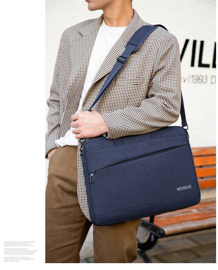 Unisex Waterproof Large Capacity Hand Shoulder Computer Bag Levity Briefcase