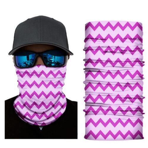 Cycling Camouflage Neck Gaiters Bandanas Fabric Motorcycle Face Masks Sunscreen