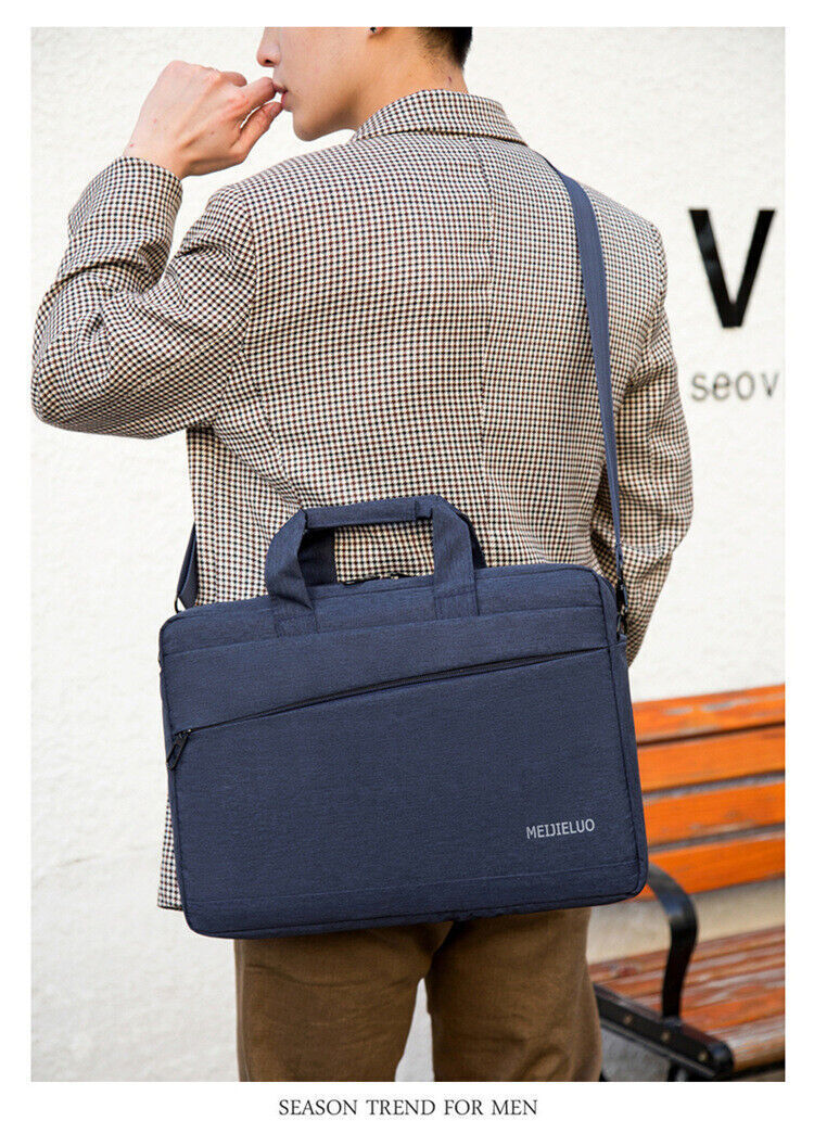 Unisex Waterproof Large Capacity Hand Shoulder Computer Bag Levity Briefcase