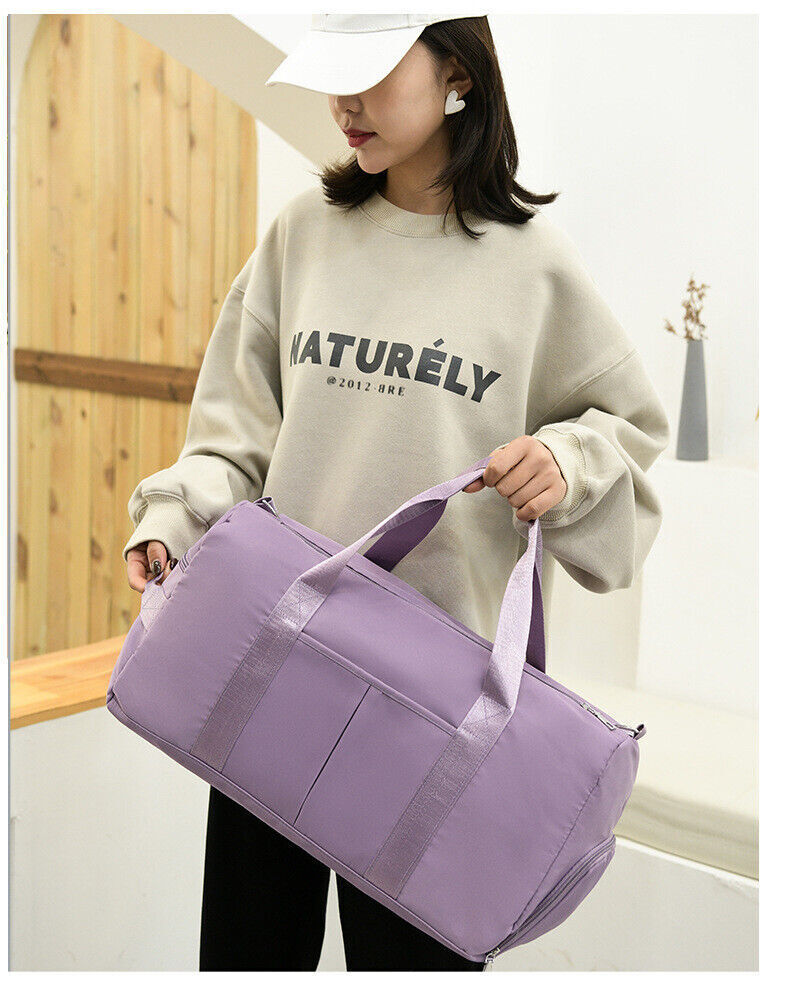 Large Capacity Dry Wet Separation Waterproof Sports Fitness Yoga Travel Bag