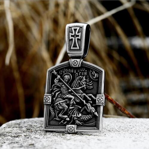Unisex Mix Theme Retro Punk Vintage Titanium Steel Power Fist Pendant Necklace Gift