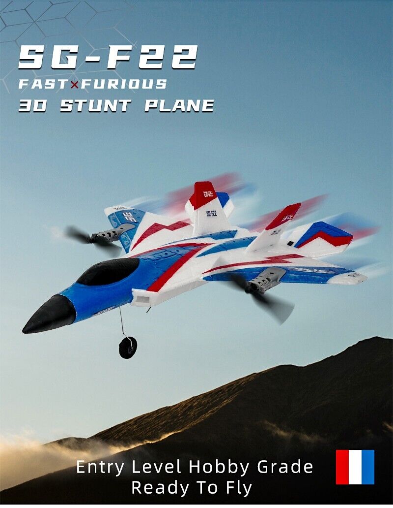 Aerobatic Fighter SG-F22 Aeromodelling Fixed Wing Toys Remote Control Aircraft