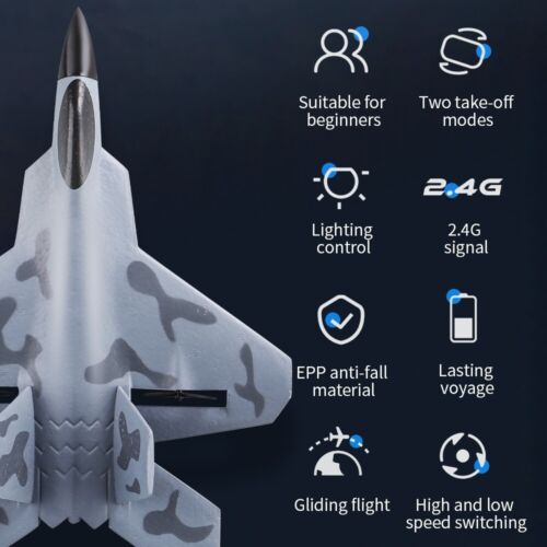 Remote Control Plane Collection 2.4GHz Aircraft Model Airplane Toy Kids Boy Gift