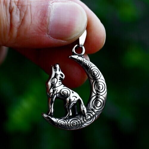 Unisex Mix Theme Stainless Steel Pendant Retro Viking Titanium Punk Necklace