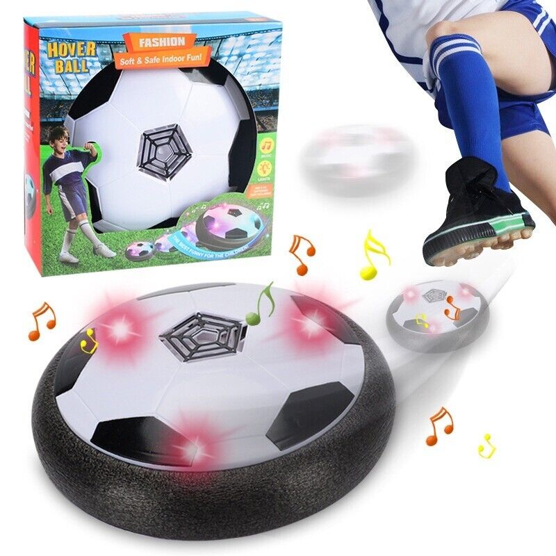 Children's Electric Toys Air Cushion Levitation Led Lights Soccer Ball Indoor
