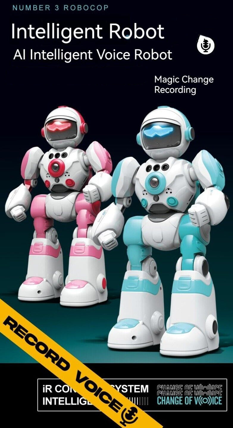 Smart Robot Recording Voice Changing Interactive Gesture Remote Control Toy