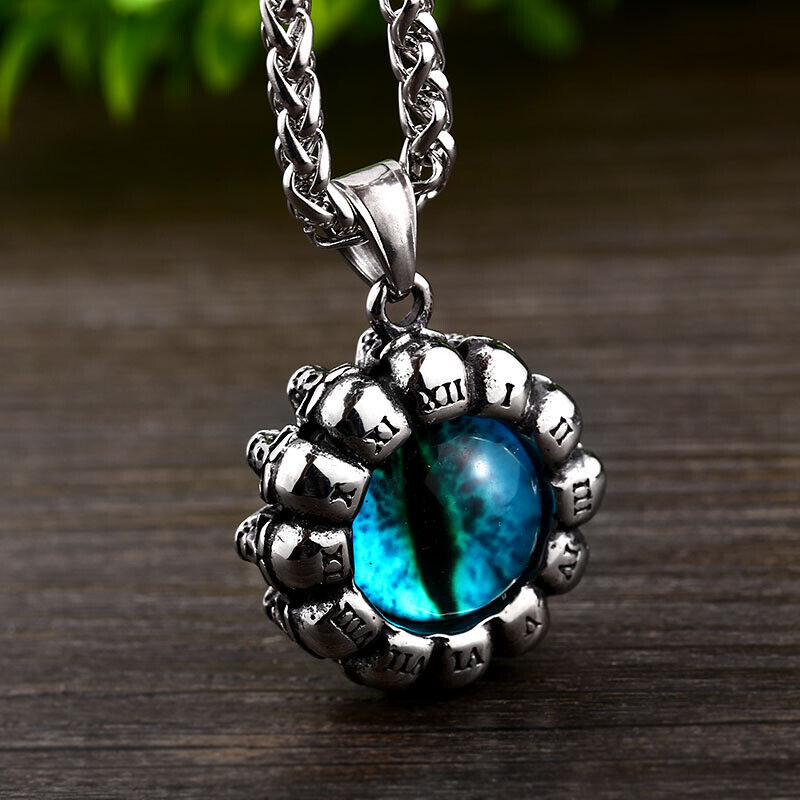 Unisex Mixed Theme Titanium Steel Vintage Art Punk Biker Retro Pendant Gift