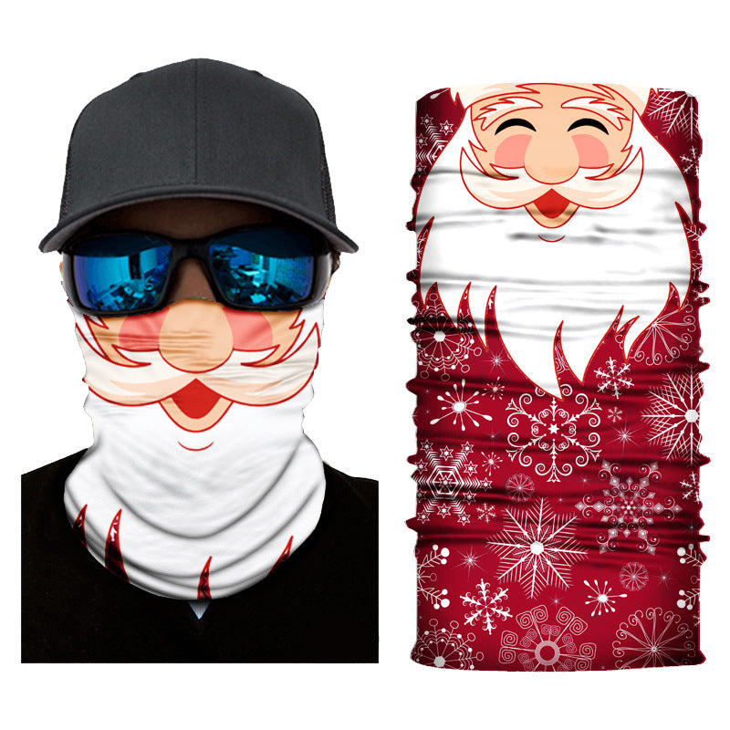 Biker Motorcycle Cycling Face Mask Shield Protective Neck Tube Scarf Headband