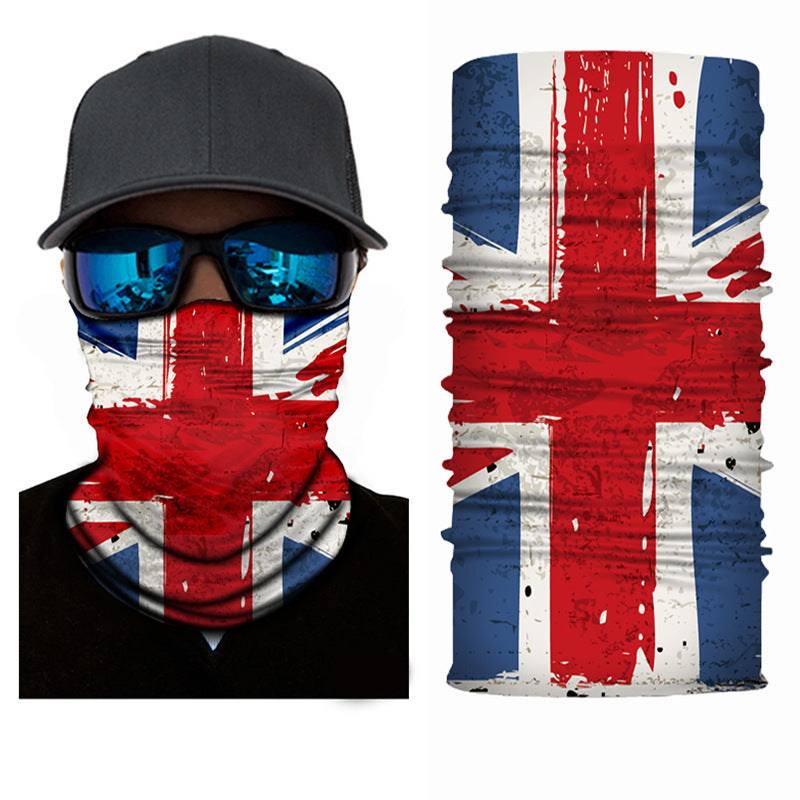 Camouflage Neck Gaiters Bandanas Fabric Cycling Motorcycle Fashion Face Masks