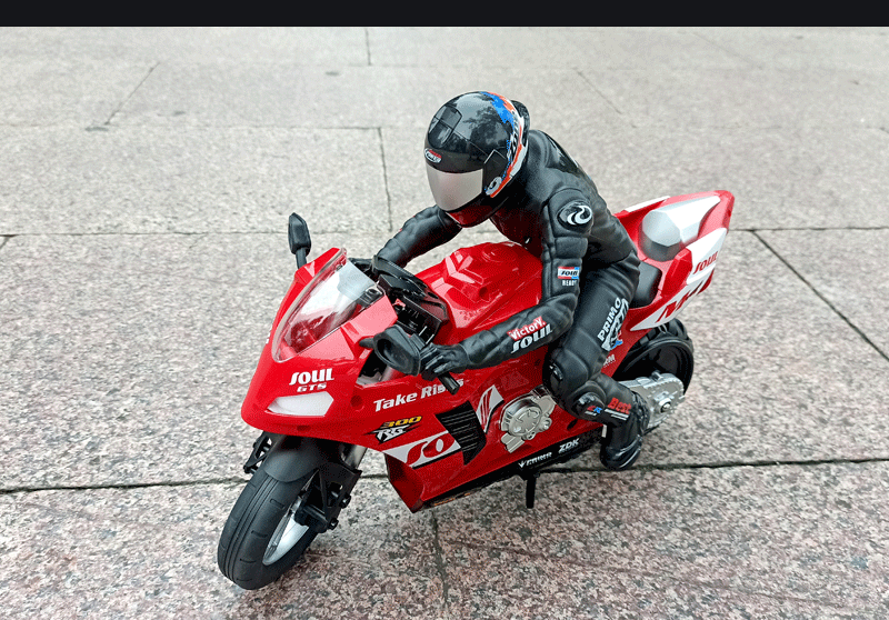 RC Self-Balancing Motorcycle Stunt Stand Remote Control Drift Motorbike Boy Gift