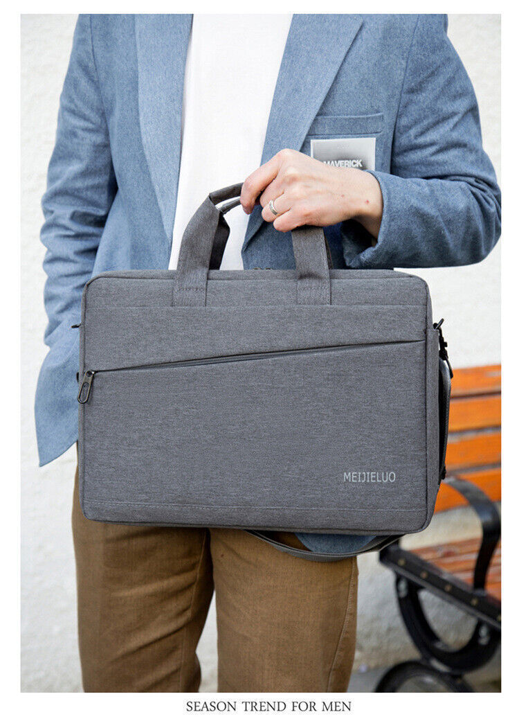 Unisex Waterproof Large Capacity Hand Shoulder Computer Bag Levity Briefcase
