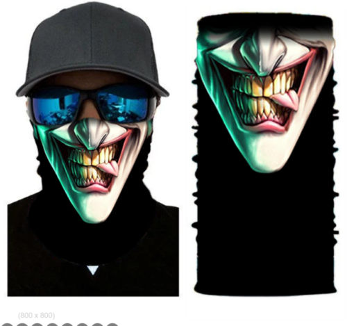 Cycling Camouflage Neck Gaiters Bandanas Fabric Motorcycle Face Masks Sunscreen
