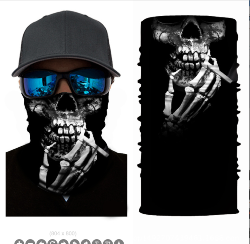 Cycling Camouflage Neck Gaiters Bandanas Fabric Motorcycle Face Masks Sunscreen
