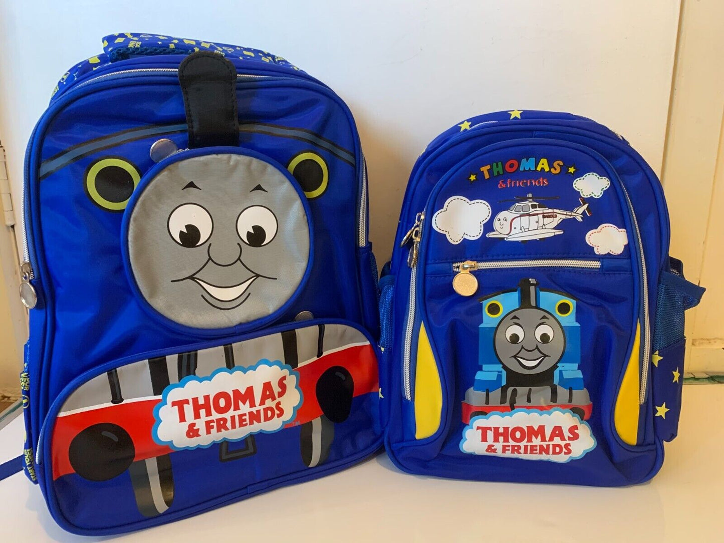 Kids Gift Boy Thomas Train Blue Backpack Children Preschool Kindergarten Bag