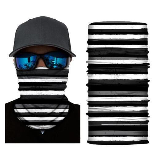 Cycling Camouflage Neck Gaiters Bandanas Fabric Motorcycle Face Masks Sunscreen