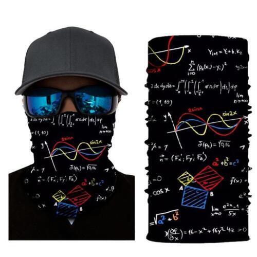 Cycling Camouflage Neck Gaiters Bandanas Fabric Motorcycle Face Masks Sunscreen