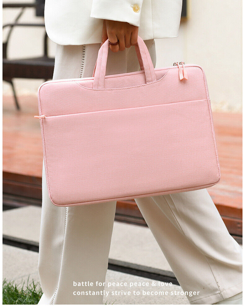 Unisex Lightweight Large Capacity Laptop Bag Travel Waterproof Briefcase 4 Color