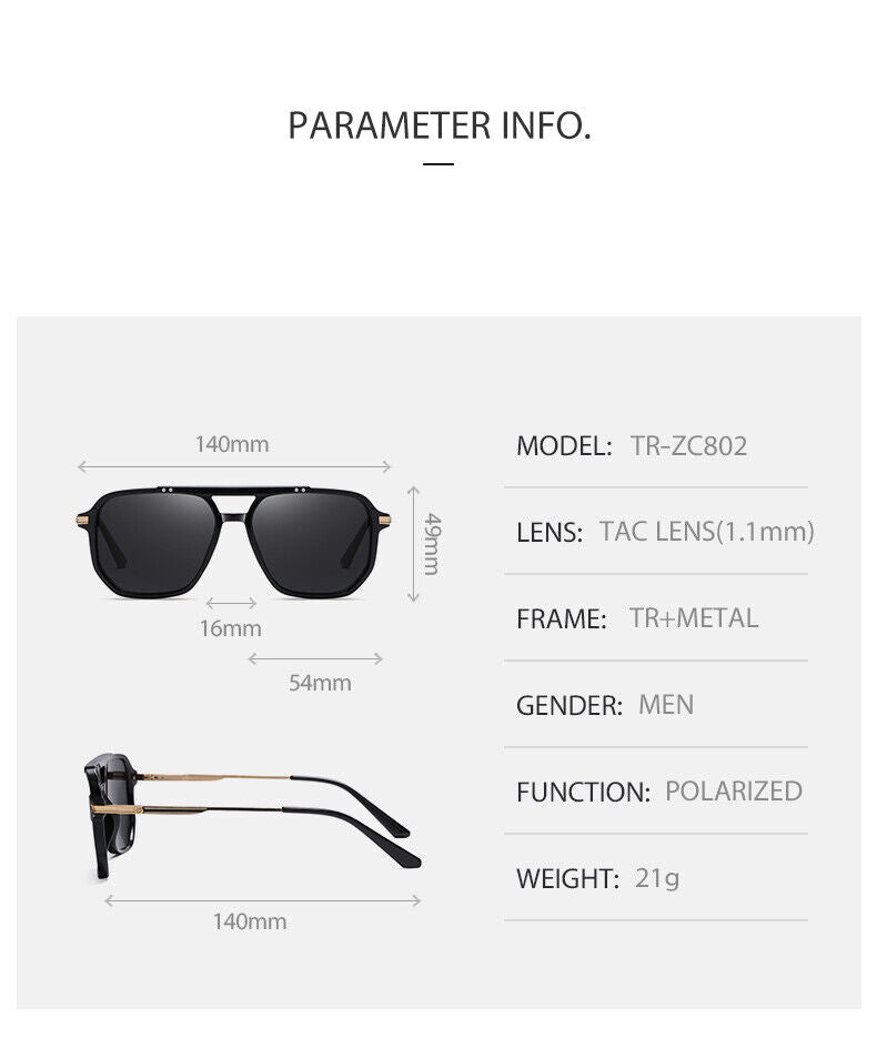 Driving Sport Cool Outdoor Unisex Anti UV400 Eyewear HD polarized sunglasses