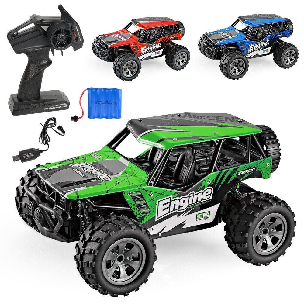 High Speed Off Road 1:18 2.4GHz Vehicle Remote Control Electric Car Toy Boy Gift