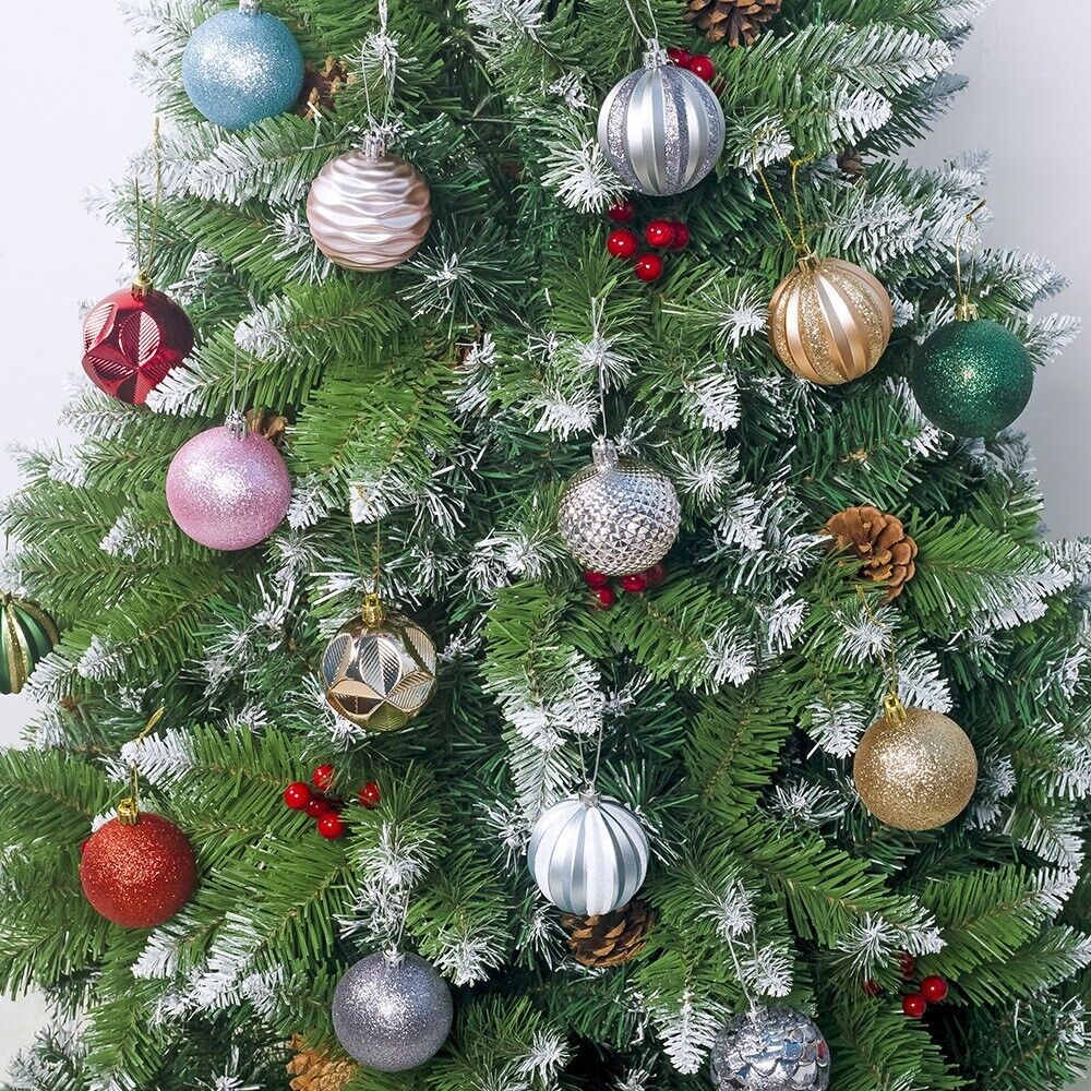 Christmas Tree Baubles Balls Fillable Xmas Tree Hanging Balls Party Gift Pack