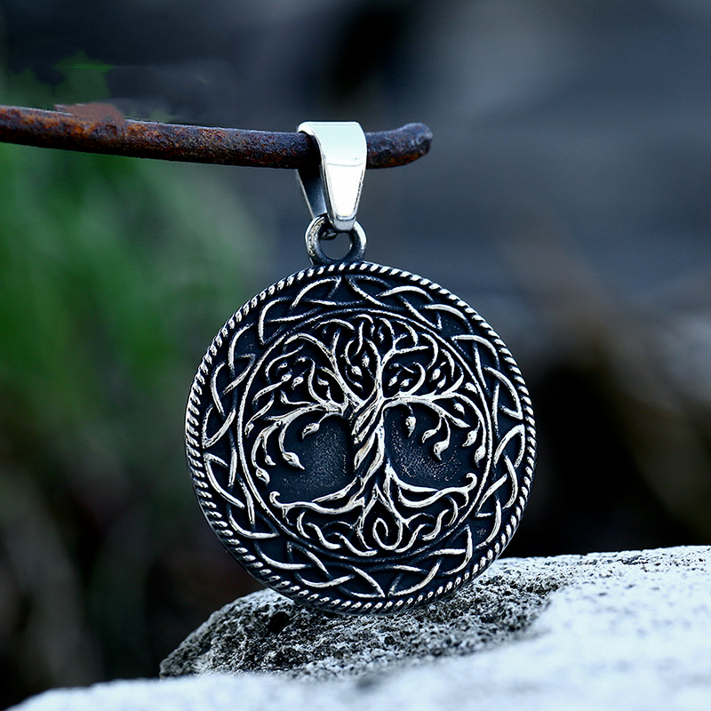 Unisex Mixed Theme Titanium Steel Vintage Art Punk Biker Retro Pendant Gift