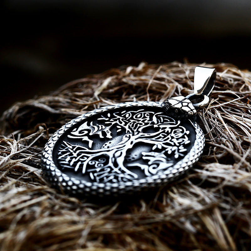 Unisex Mixed Theme Titanium Steel Vintage Art Punk Biker Retro Pendant Gift