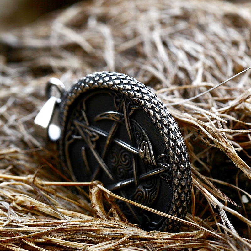 Unisex Mixed Theme Titanium Steel Vintage Art Punk Biker Retro Pendant Gift