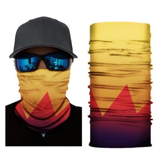 Cycling Camouflage Neck Gaiters Bandanas Fabric Motorcycle Face Masks Sunscreen