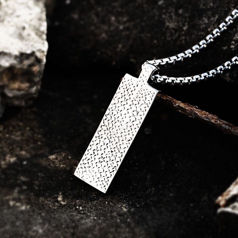 Stylish Retro Gothic Punk Mix Theme Titanium Steel Pendant Gift Unisex Necklace