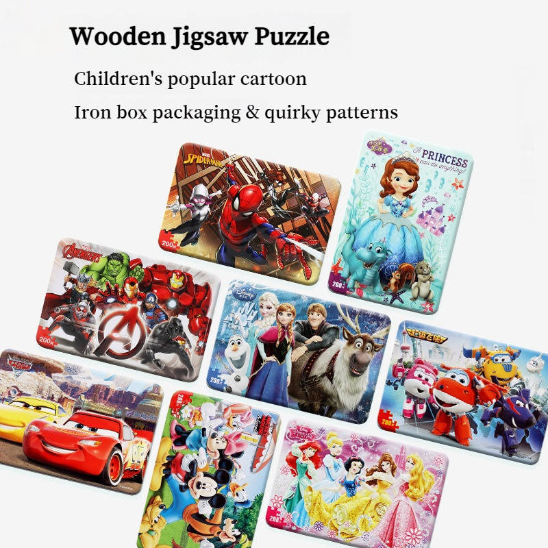 60 Pieces Jigsaw Puzzles Cartoon Frozen Puzzle Pieces Best Kids Gifts Toy