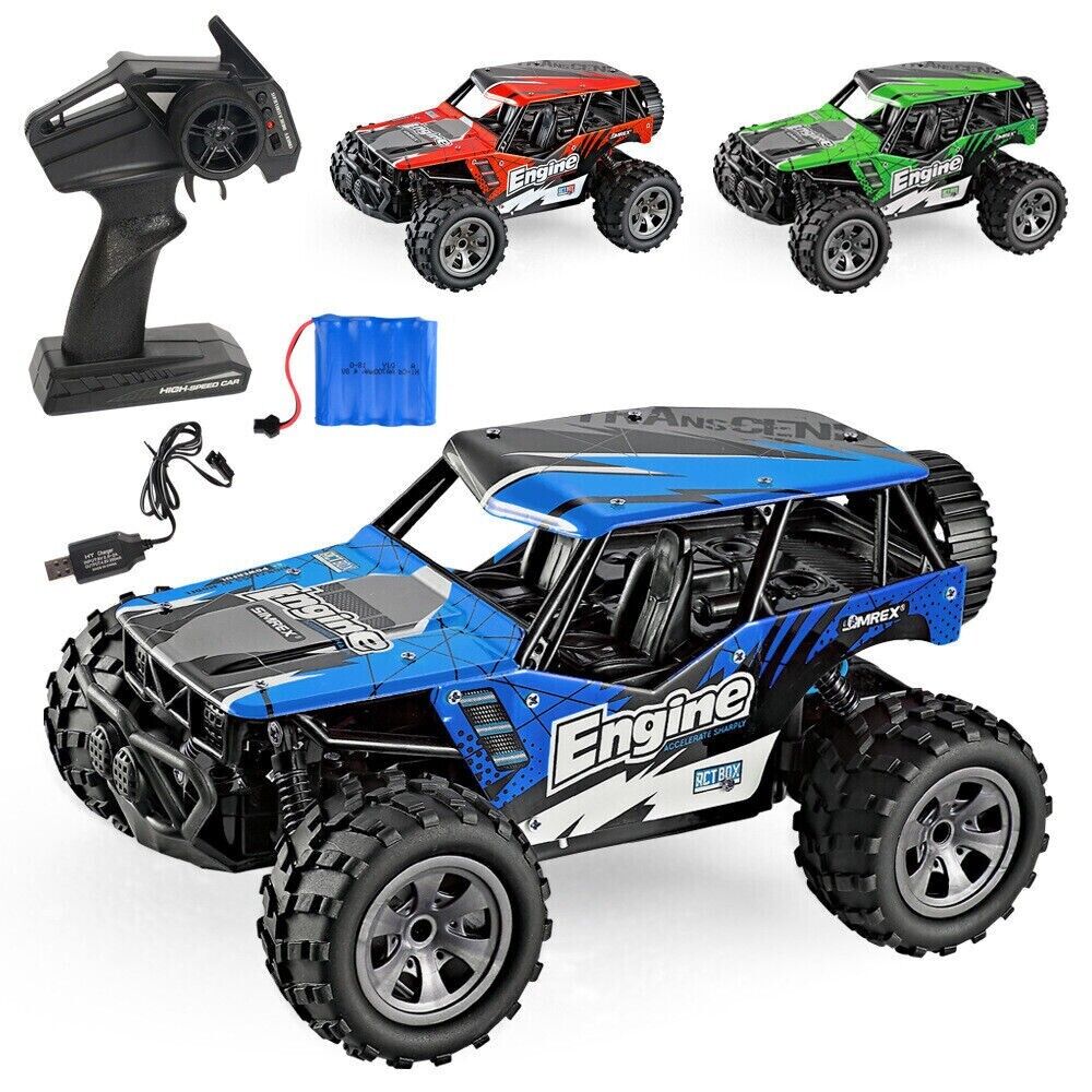 High Speed Off Road 1:18 2.4GHz Vehicle Remote Control Electric Car Toy Boy Gift