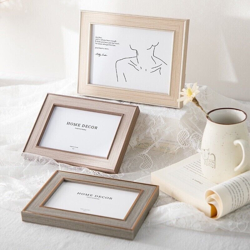 Fashion Gallery Picture Frame Creative Multi Size Rounded Edge Photo Frame