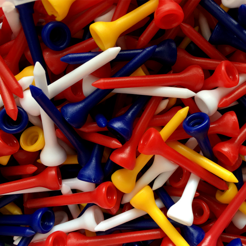 New Multi-Color High-Quality Plastic Tees Golf Tees 83MM Golf Brackets 30pcs