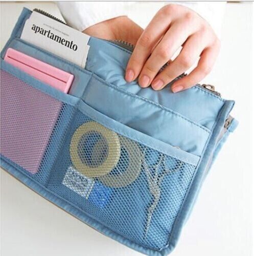 Thickened Multi-function Large Capacity Makeup Bag Toiletry Double Zipper Bag