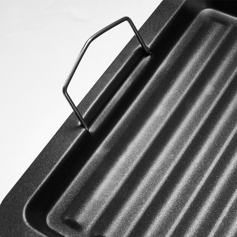 Camping Grill Small Size Non-Stick Grill Pan Grill Accessories Outdoor BBQ Tools