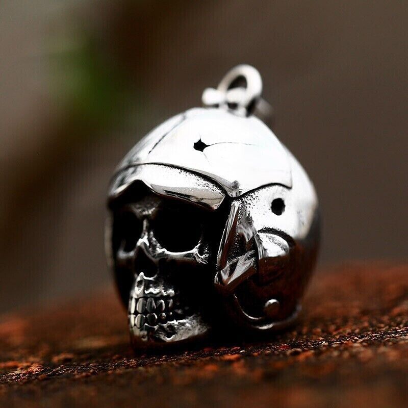 Unisex Vintage Punk Retro Mix Theme Titanium Stainless Steel Pendant Necklace