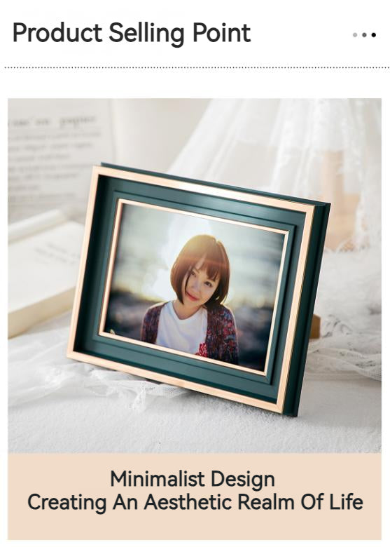 Simple Beauty Modern Literary Gallery Picture Family Photo Frame Hang On Put