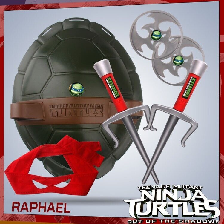 Performance Props Dress Up Ninja COS Turtle Shell Wearable Weapons Cartoon Toy