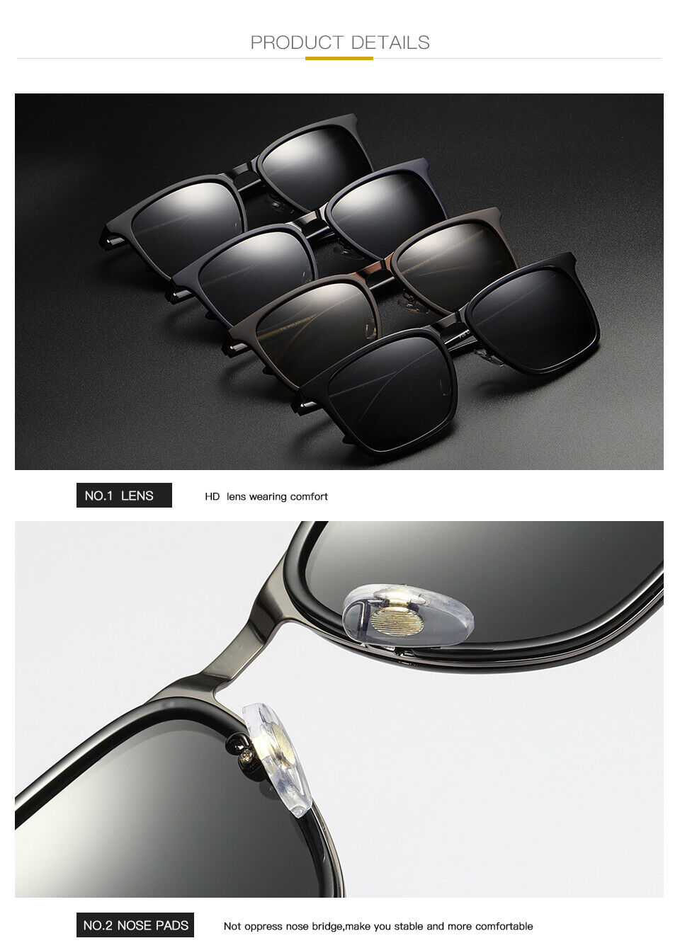 Unisex Anti UV400 Polarized Cool Sport Driving Fishing Eyewear Frame Sunglasses